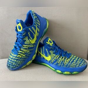Nike KD 8 GS "Hyper Cobalt" basketball shoes - size 6.5 YOUTH